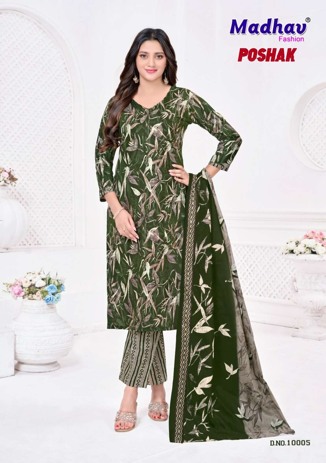 MADHAV POSHAK VOL-10 Cotton Printed Salwar Suit