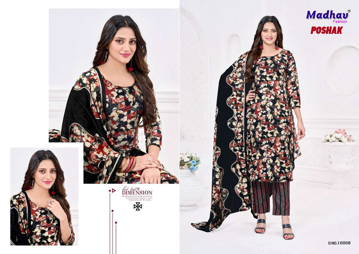 MADHAV POSHAK VOL-10 Cotton Printed Salwar Suit