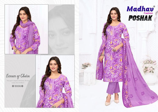MADHAV POSHAK Vol 9 Pure Cotton Printed Dress Material