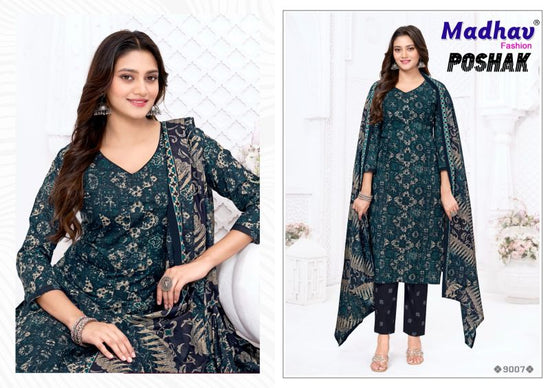 MADHAV POSHAK Vol 9 Pure Cotton Printed Dress Material