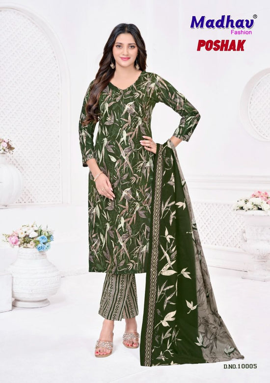 Madhav Trendz Madhav Poshak Vol 10 Cotton Printed Dress Material