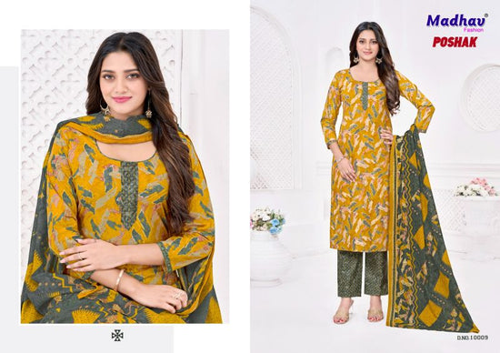 Madhav Trendz Madhav Poshak Vol 10 Cotton Printed Dress Material