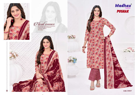 Madhav Trendz Madhav Poshak Vol 10 Cotton Printed Dress Material