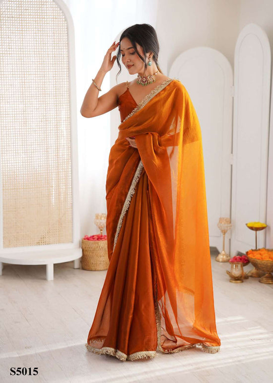 Mahotsav Mariya Satin Printed Saree