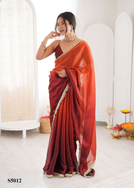Mahotsav Mariya Satin Printed Saree