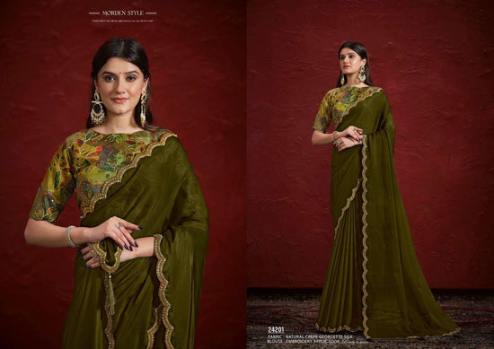 Mahotsav Mohmanthan 24200 Aaina Saree Wholesale Catalogue