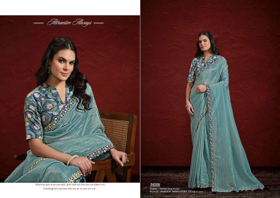 Mahotsav Mohmanthan 24200 Aaina Saree Wholesale Catalogue