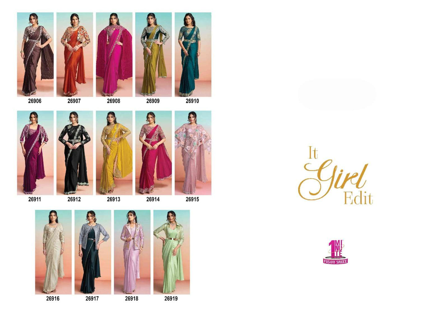 Mahotsav Mohmanthan Satin Silk Embroidered Saree Wholesale