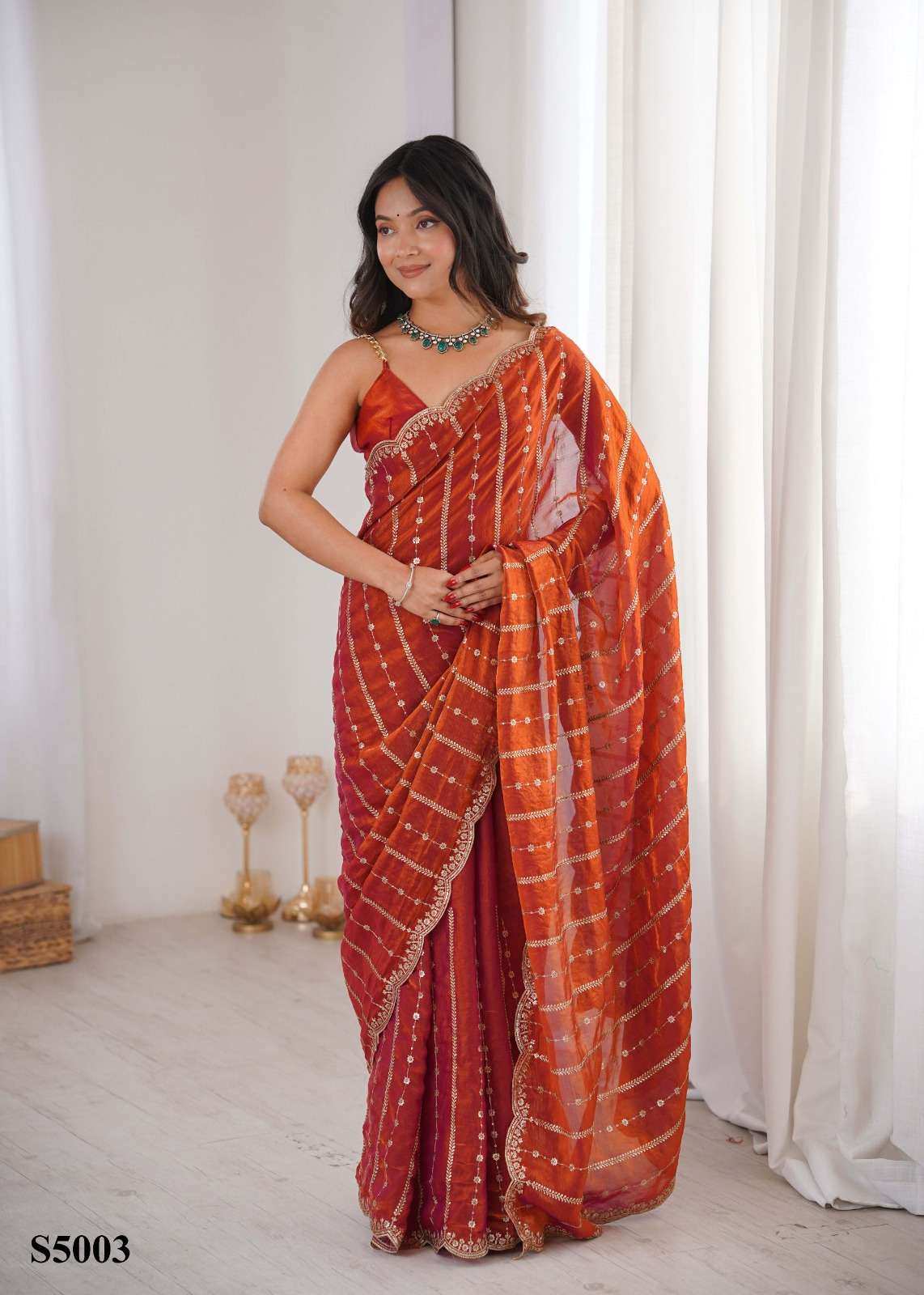 Mahotsav Nisha Fandy Satin Saree Collection - Amrah Wholesale