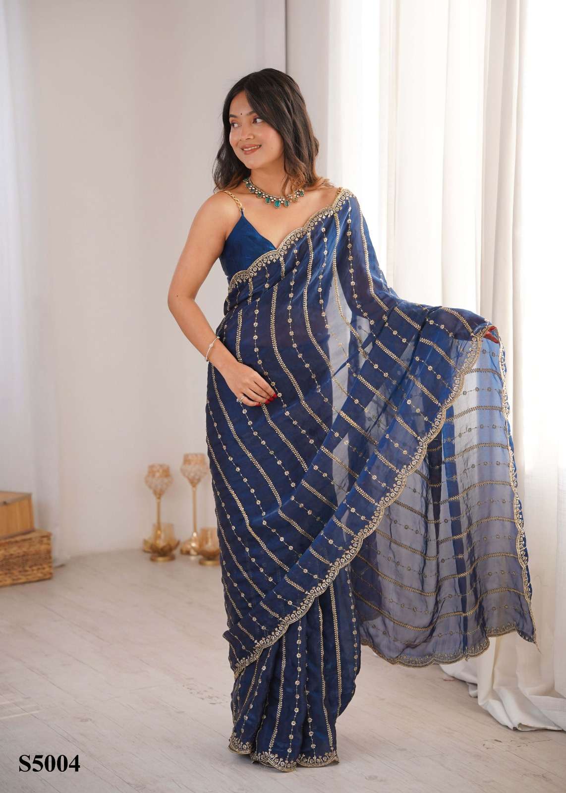 Mahotsav Nisha Fandy Satin Saree Collection - Amrah Wholesale
