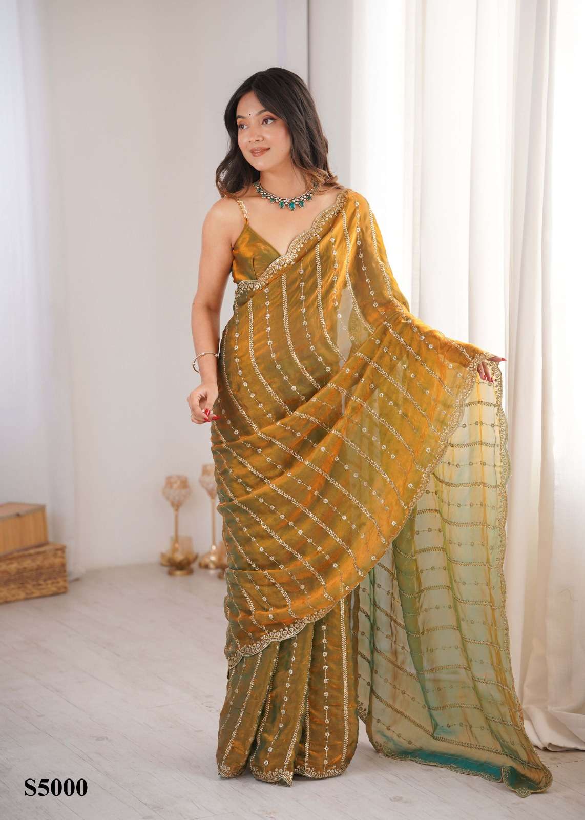 Mahotsav Nisha Fandy Satin Saree Collection - Amrah Wholesale