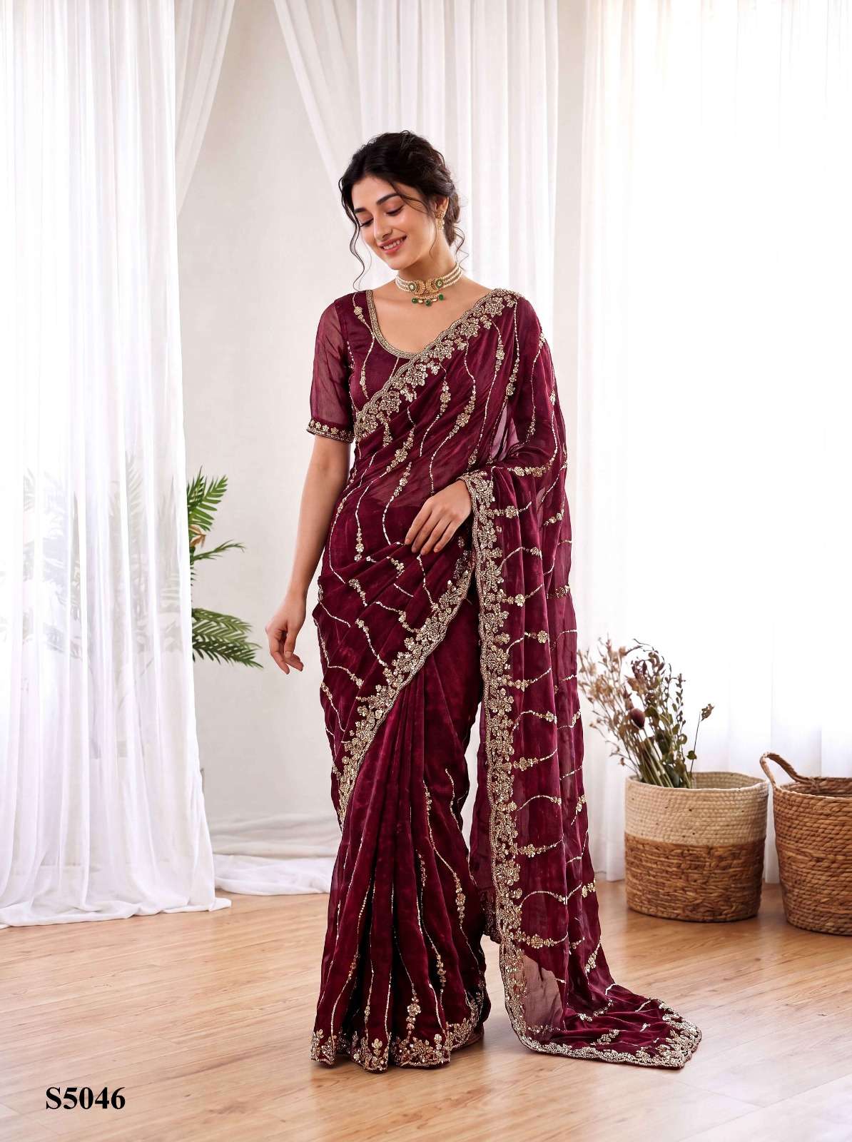 Mahotsav Pavika Silk Embroidery Saree Collection - Amrah Wholesale
