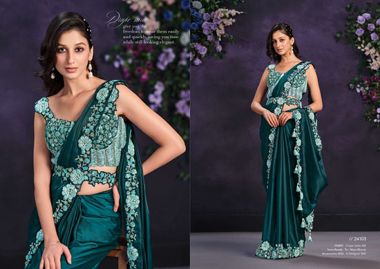 MAHOTSAV RIONA COLOURS Crepe Silk Saree