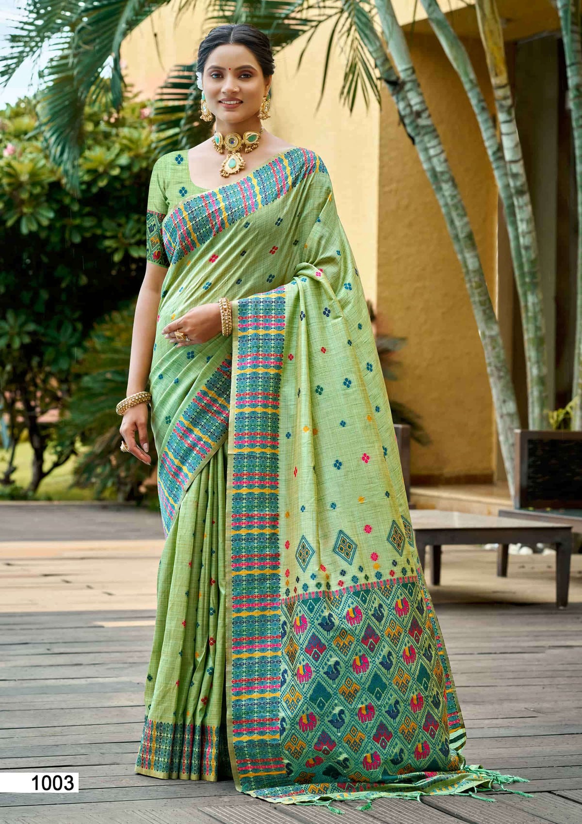 Bunawat Glorius Silk Assam Silk Saree