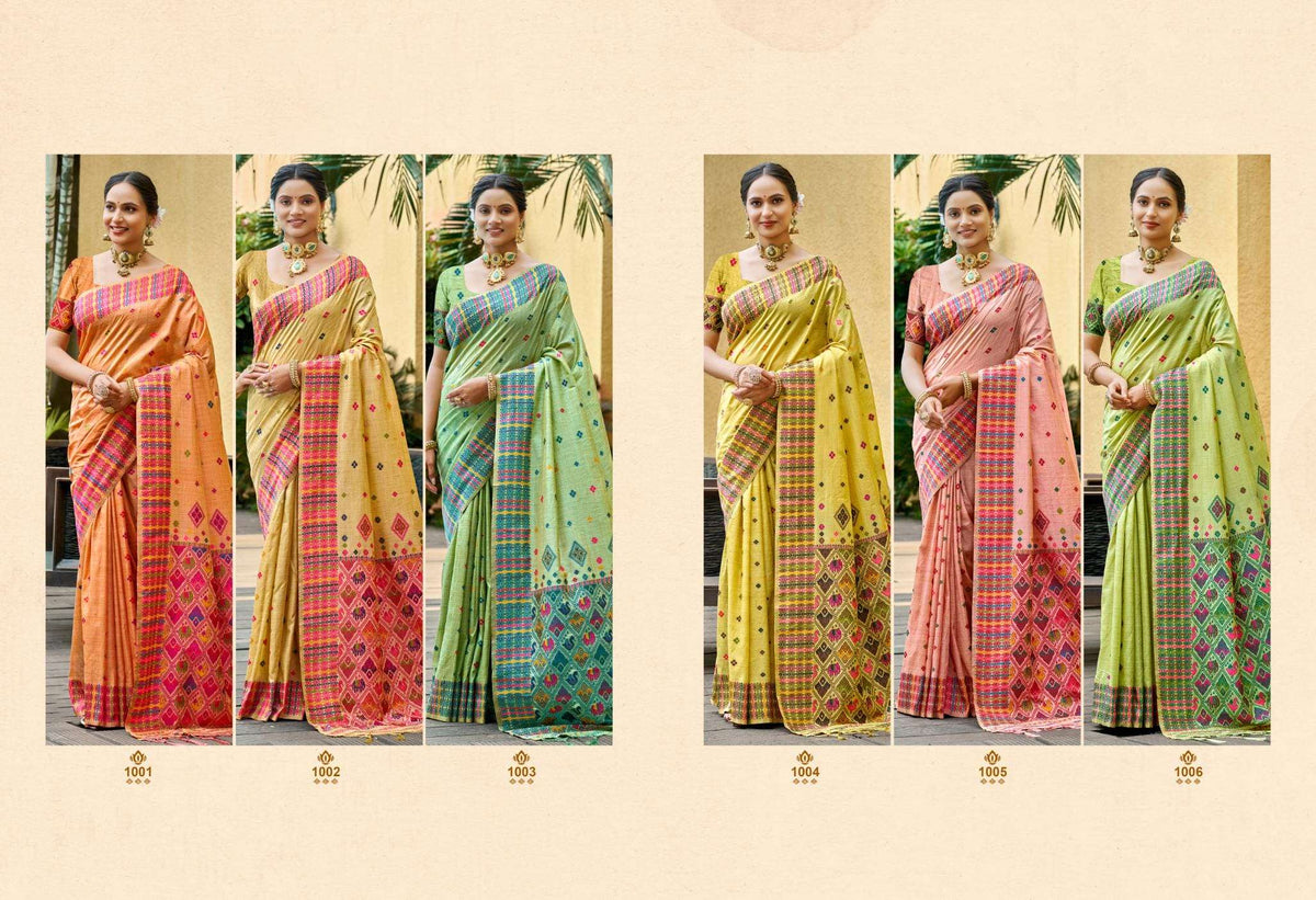 Bunawat Glorius Silk Assam Silk Saree