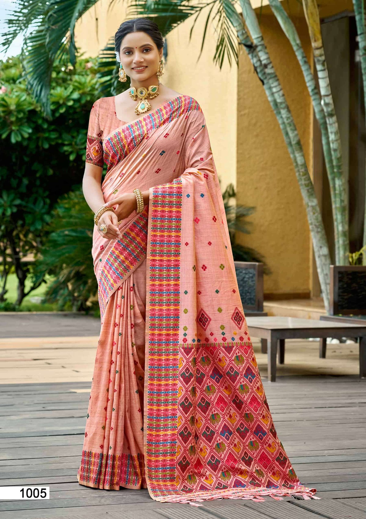 Bunawat Glorius Silk Assam Silk Saree