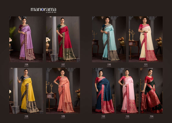 Manorama Rangbagh Viscose Printed Festive Wear Saree