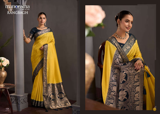 Manorama Rangbagh Viscose Printed Festive Wear Saree