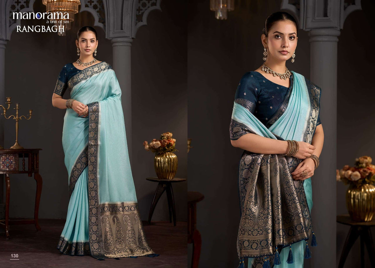 Manorama Rangbagh Viscose Printed Festive Wear Saree
