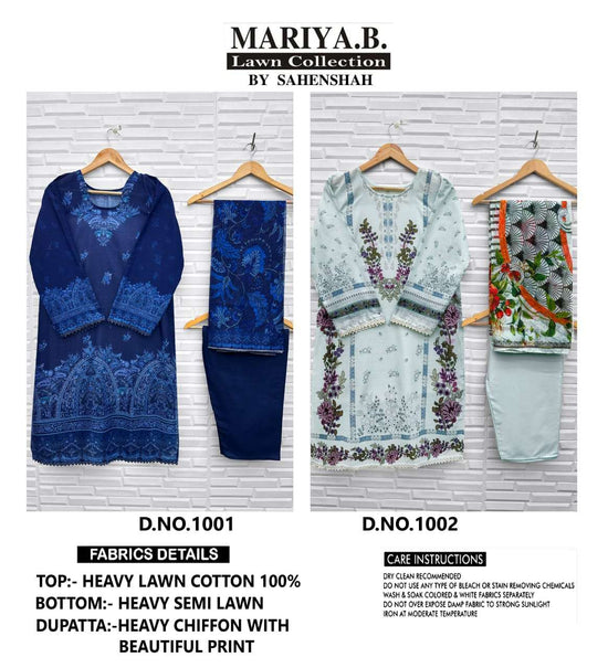 Mariya B Ma-1001 To 1002