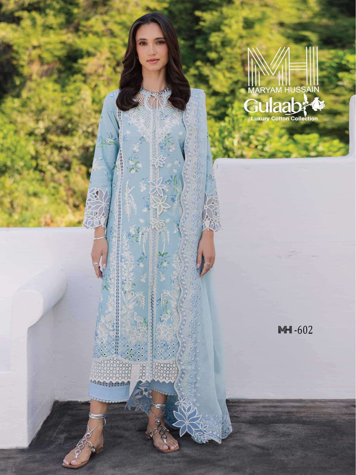 Maryam Hussain Gulaab Vol 6 Cotton Printed Dress Material - Amrah Wholesale
