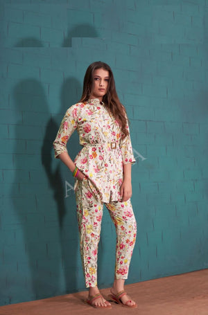 Amrah Wholesale Mast 3 Rayon Fancy Western Wear Co Ord Set Collection