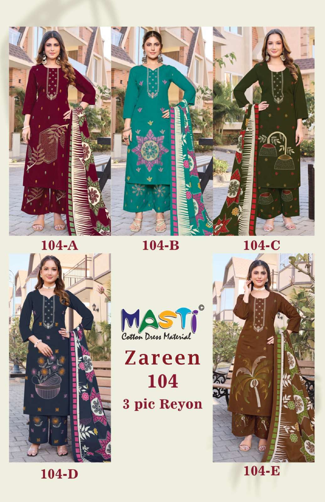 Masti Cotton Zareen Vol-104
