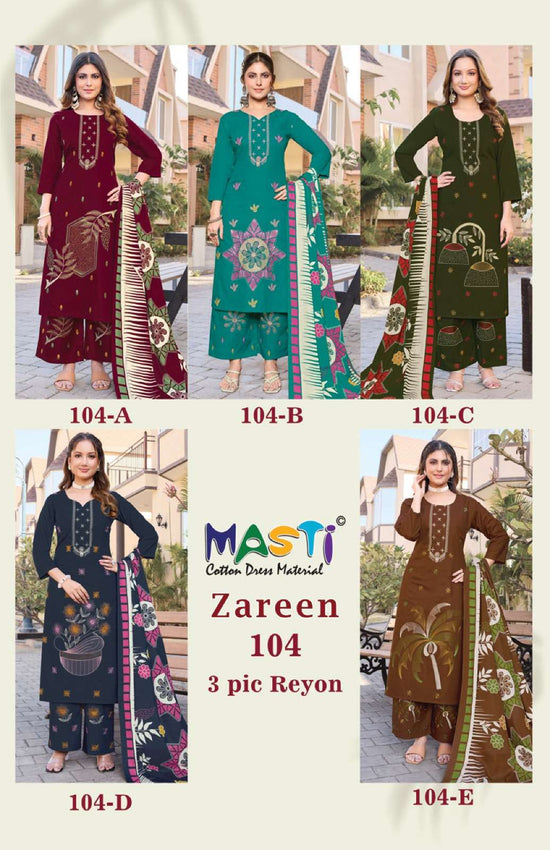 Masti Cotton Zareen Vol-104