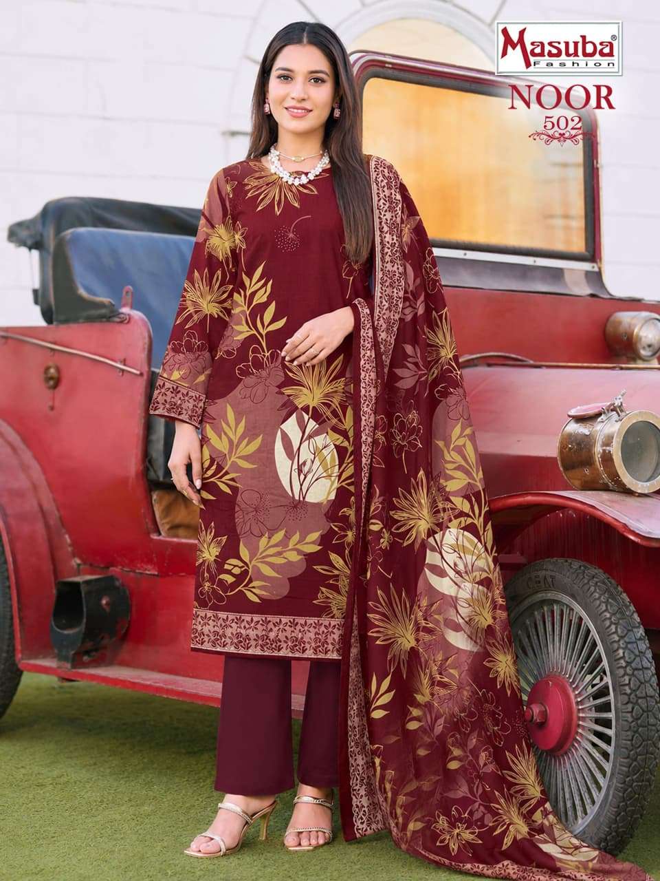 Masuba Fashion Noor Vol 5 Cotton Dress Material