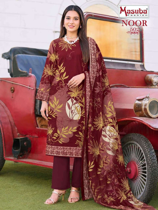 Masuba Fashion Noor Vol 5 Cotton Dress Material