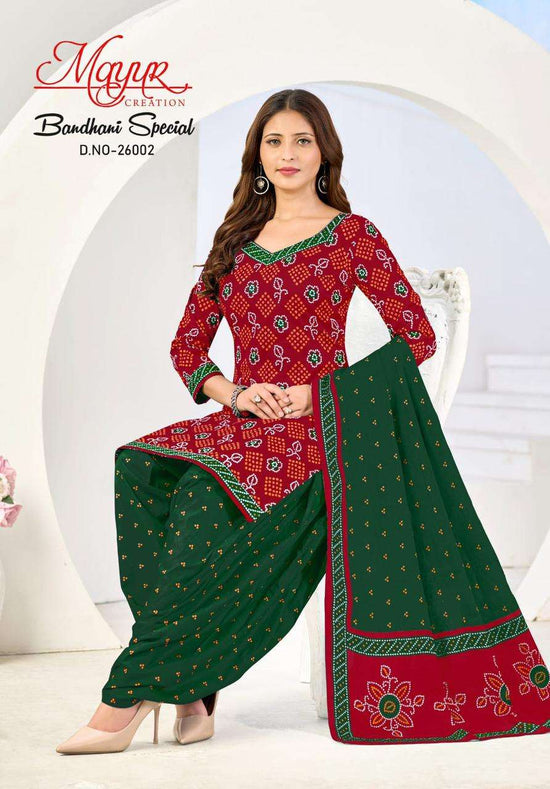 Mayur Creation Bandhani Vol-26 Cotton Printed Pakistani Suit