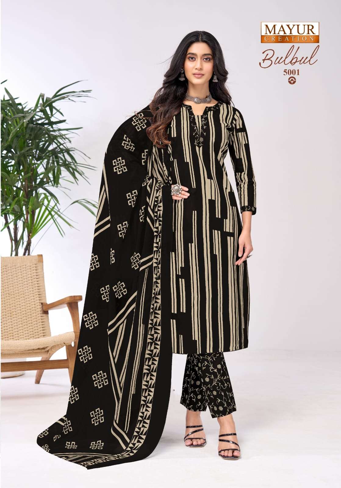Mayur Creation Bulbul Vol-05 Cotton Printed Punjabi Suit