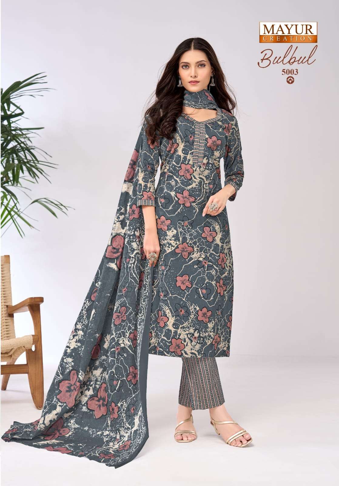 Mayur Creation Bulbul Vol-05 Cotton Printed Punjabi Suit
