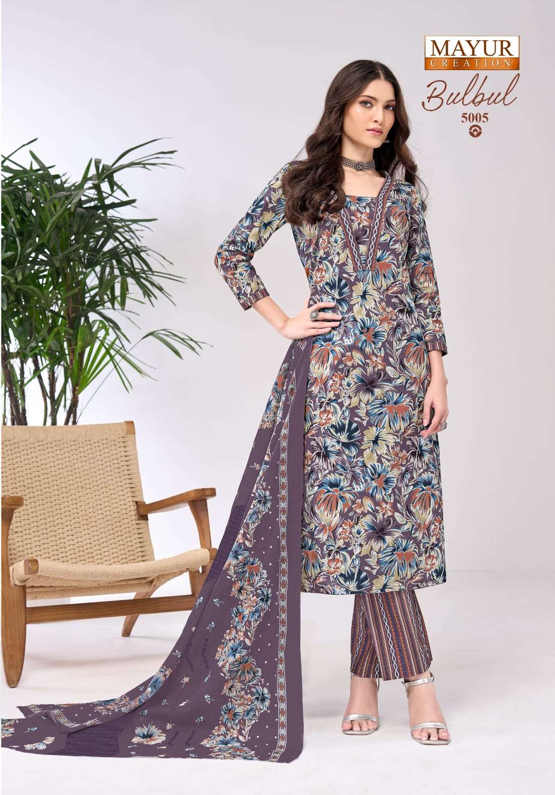 Mayur Creation Bulbul Vol-05 Cotton Printed Punjabi Suit
