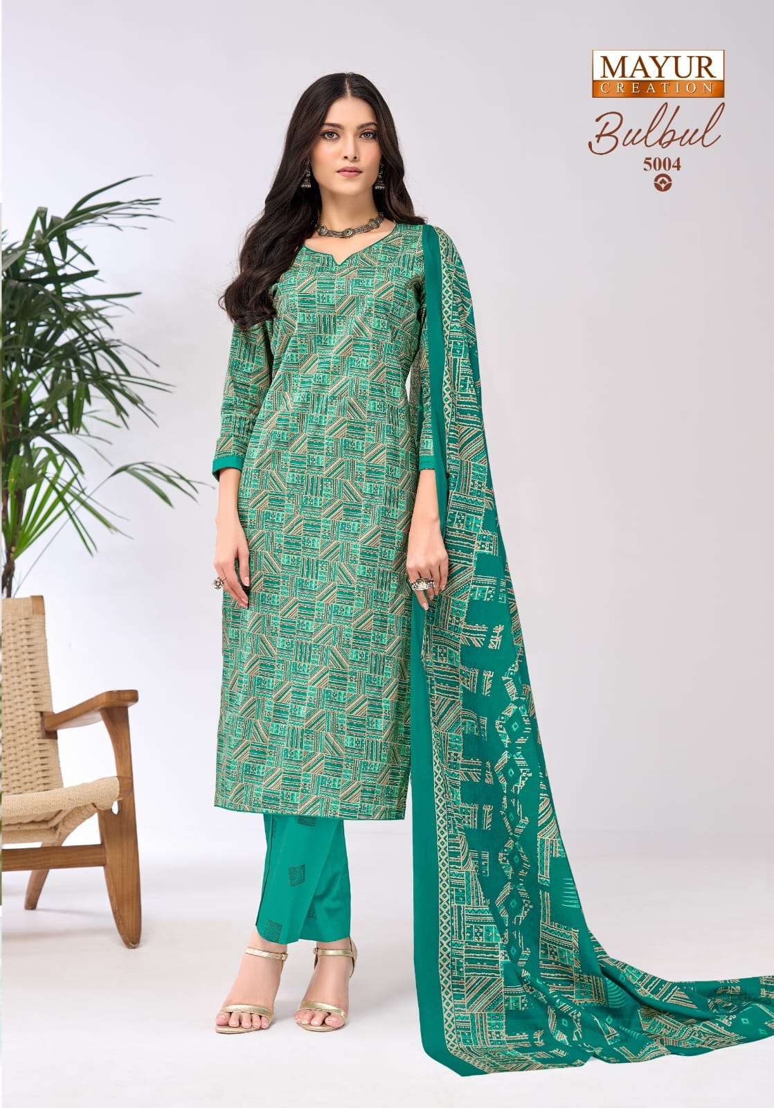 Mayur Creation Bulbul Vol-05 Cotton Printed Punjabi Suit