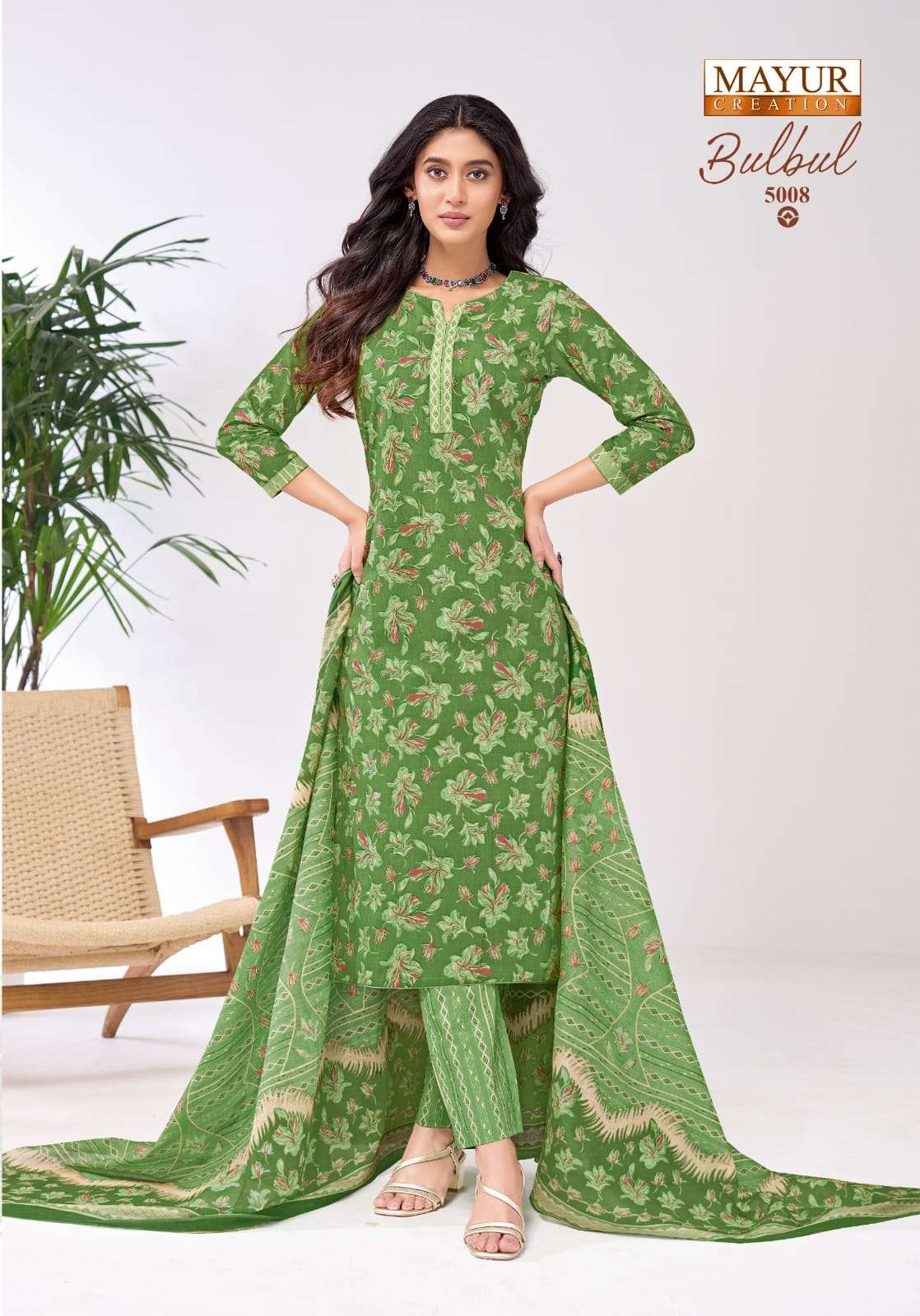 Mayur Creation Bulbul Vol-05 Cotton Printed Punjabi Suit