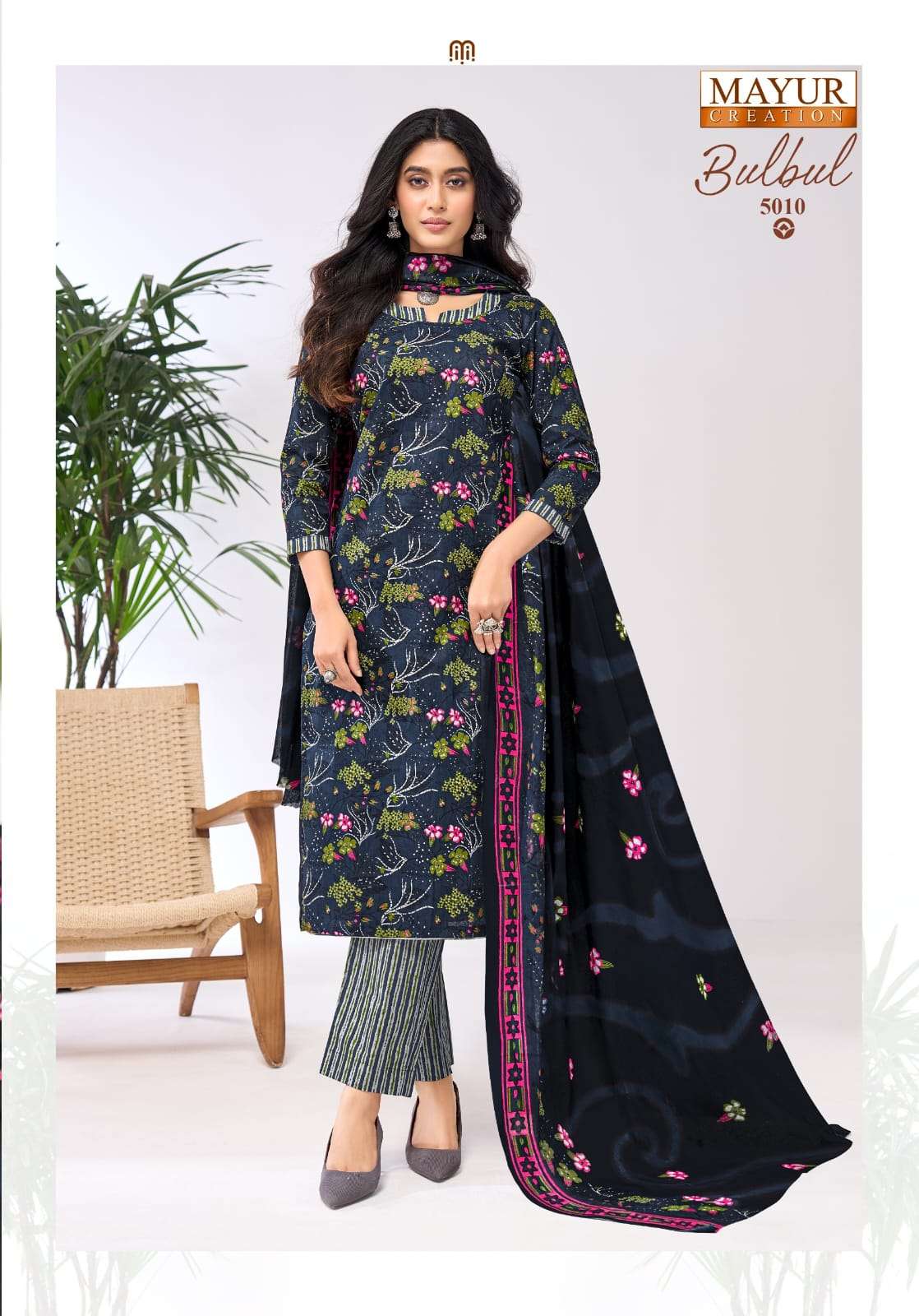 Mayur Creation Bulbul Vol-05 Cotton Printed Punjabi Suit