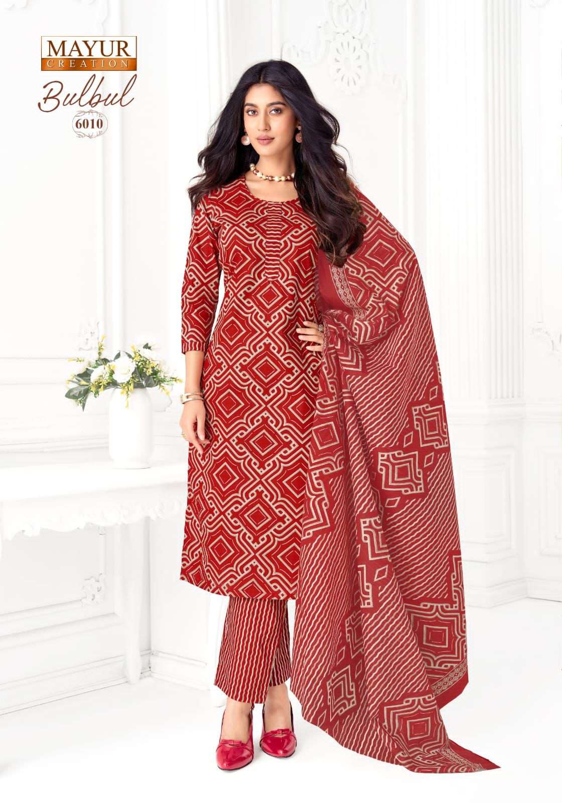Mayur Creation Bulbul Vol 6 Cotton Printed Dress Material