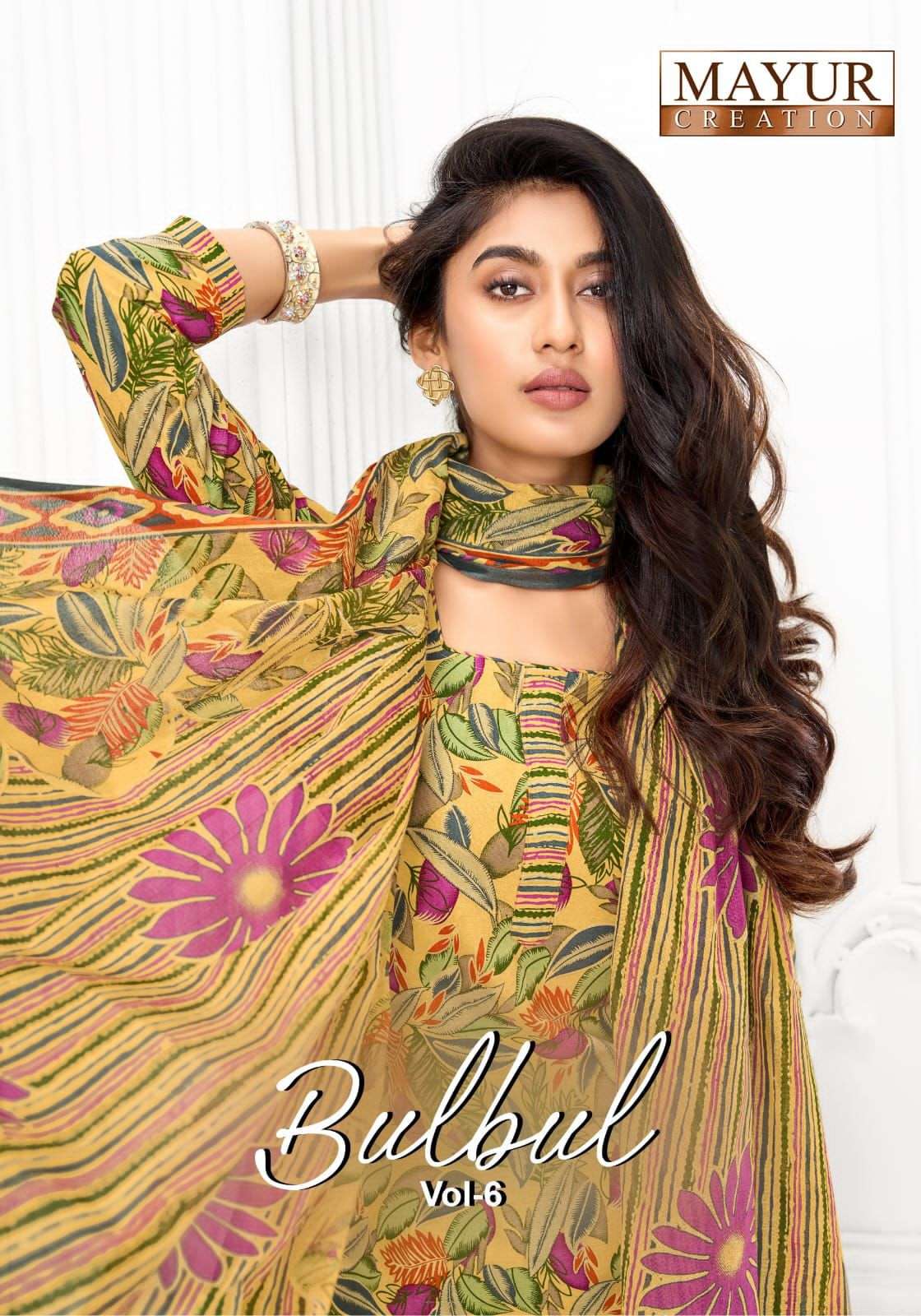 Mayur Creation Bulbul Vol 6 Cotton Printed Dress Material