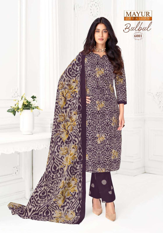 Mayur Creation Bulbul Vol 6 Cotton Printed Dress Material