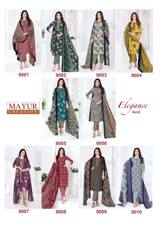 Mayur Creation Elegance Vol - 9 - Amrah Wholesale