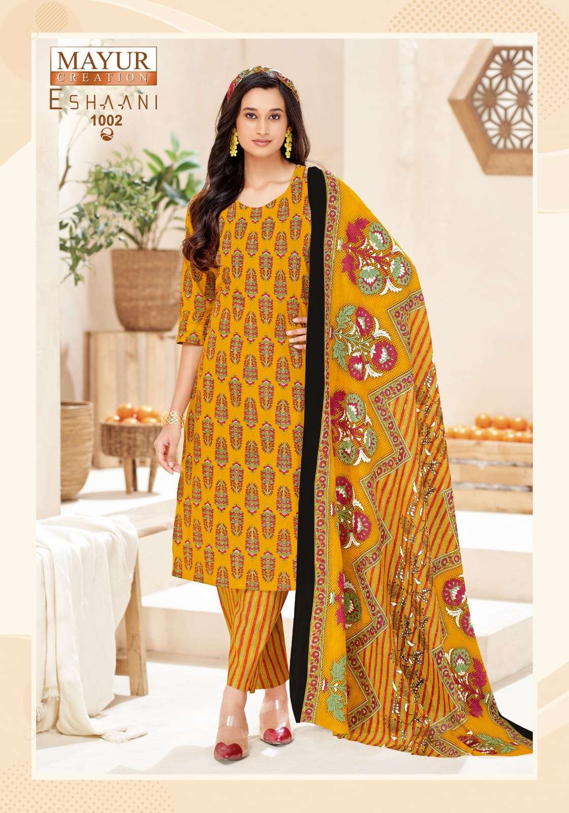 Mayur Creation Eshaani Vol 1 Pure Cotton Printed Dress Material
