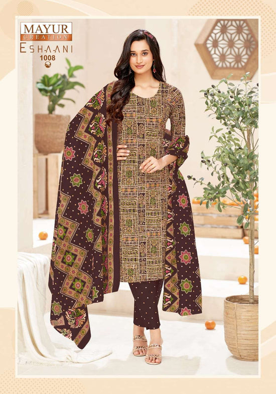 Mayur Creation Eshaani Vol 1 Pure Cotton Printed Dress Material