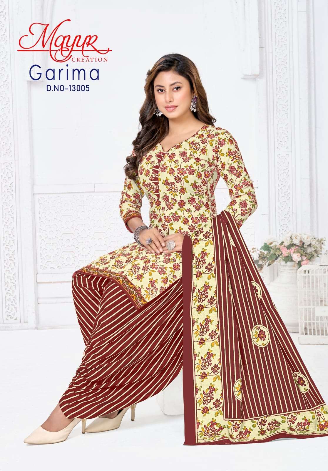 Mayur Creation Garima Vol - 13 Cotton Printed Dress Material - Amrah Wholesale