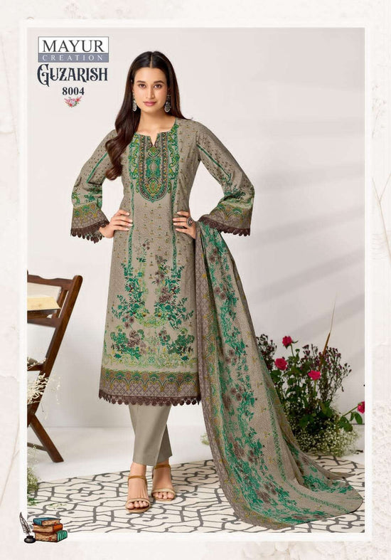 Mayur Creation Guzarish Vol 8 Designer Printed Cotton Dress Material - Amrah Wholesale