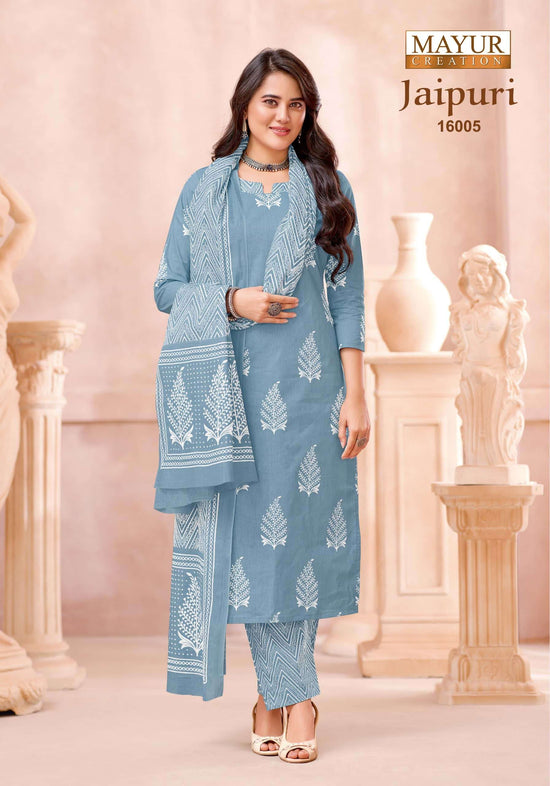 Mayur Creation Jaipuri Vol 16 Cotton Dress Material