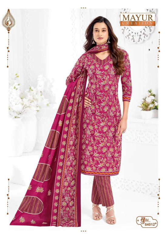 Mayur Creation Khushi Vol 84 Cotton Dress Material