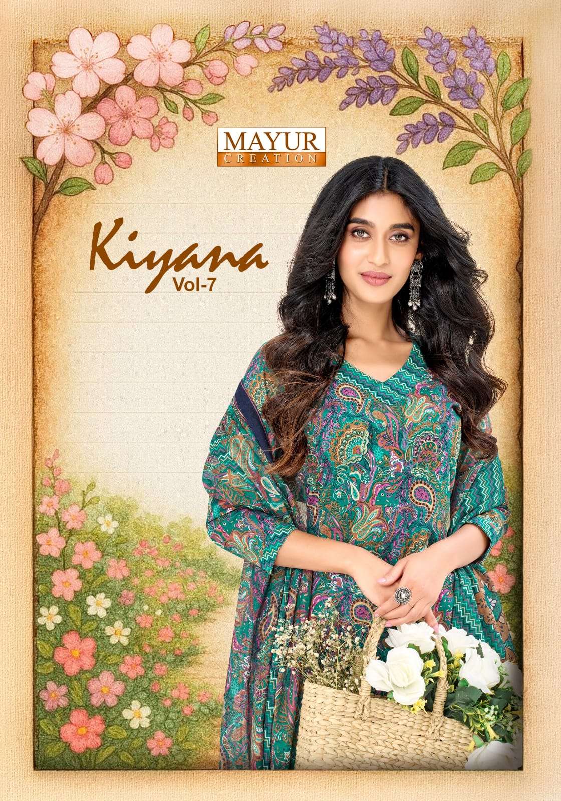 Mayur Creation Kiyana Vol 7 Pure Cotton Printed Salwar Suit Set