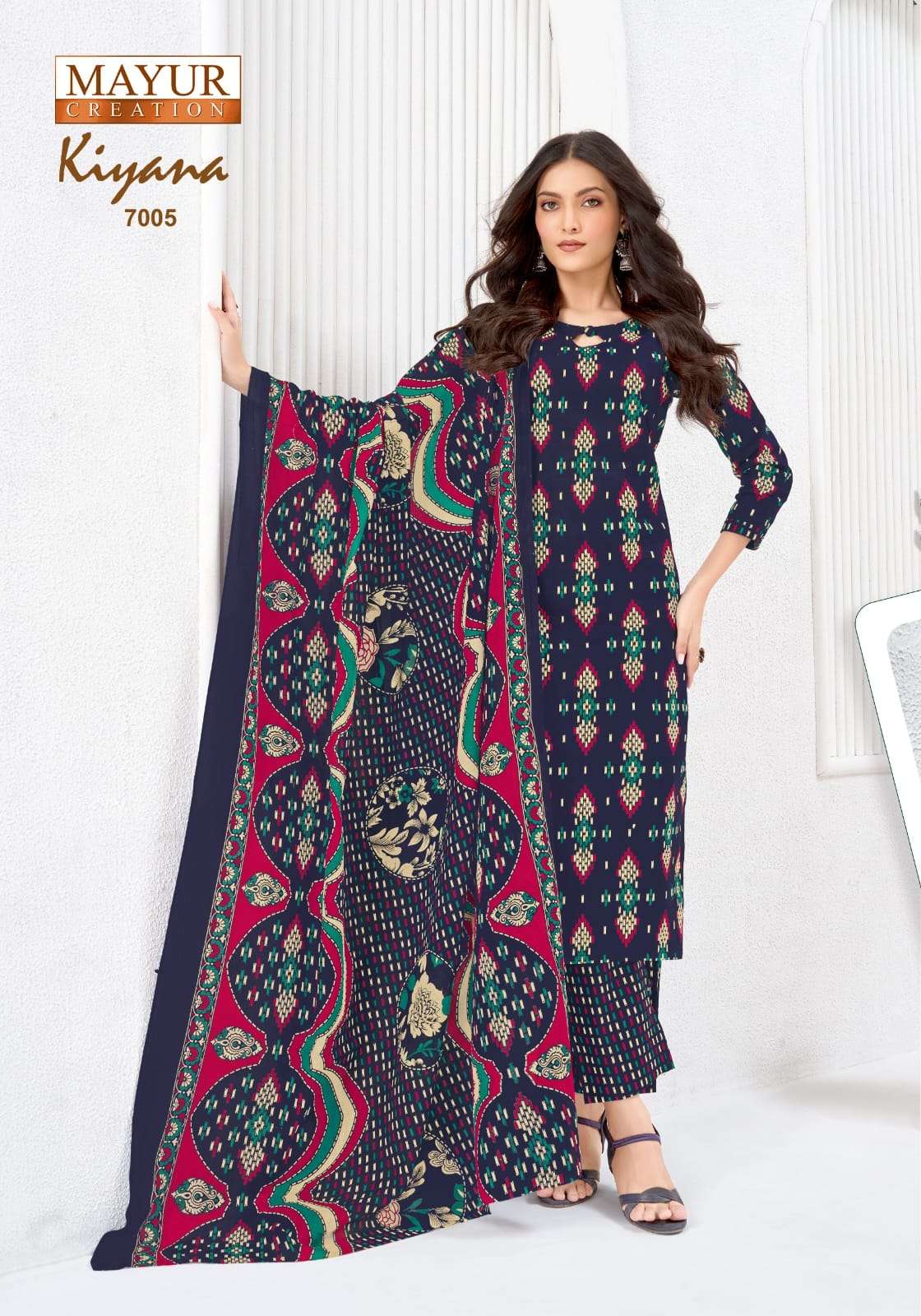 Mayur Creation Kiyana Vol 7 Pure Cotton Printed Salwar Suit Set