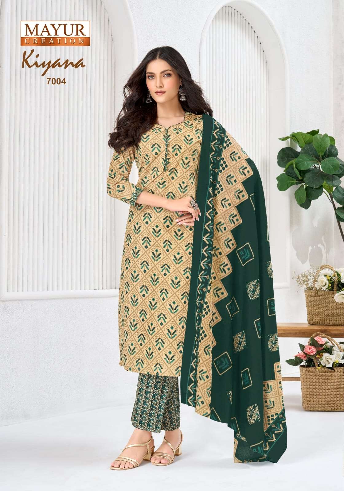 Mayur Creation Kiyana Vol 7 Pure Cotton Printed Salwar Suit Set